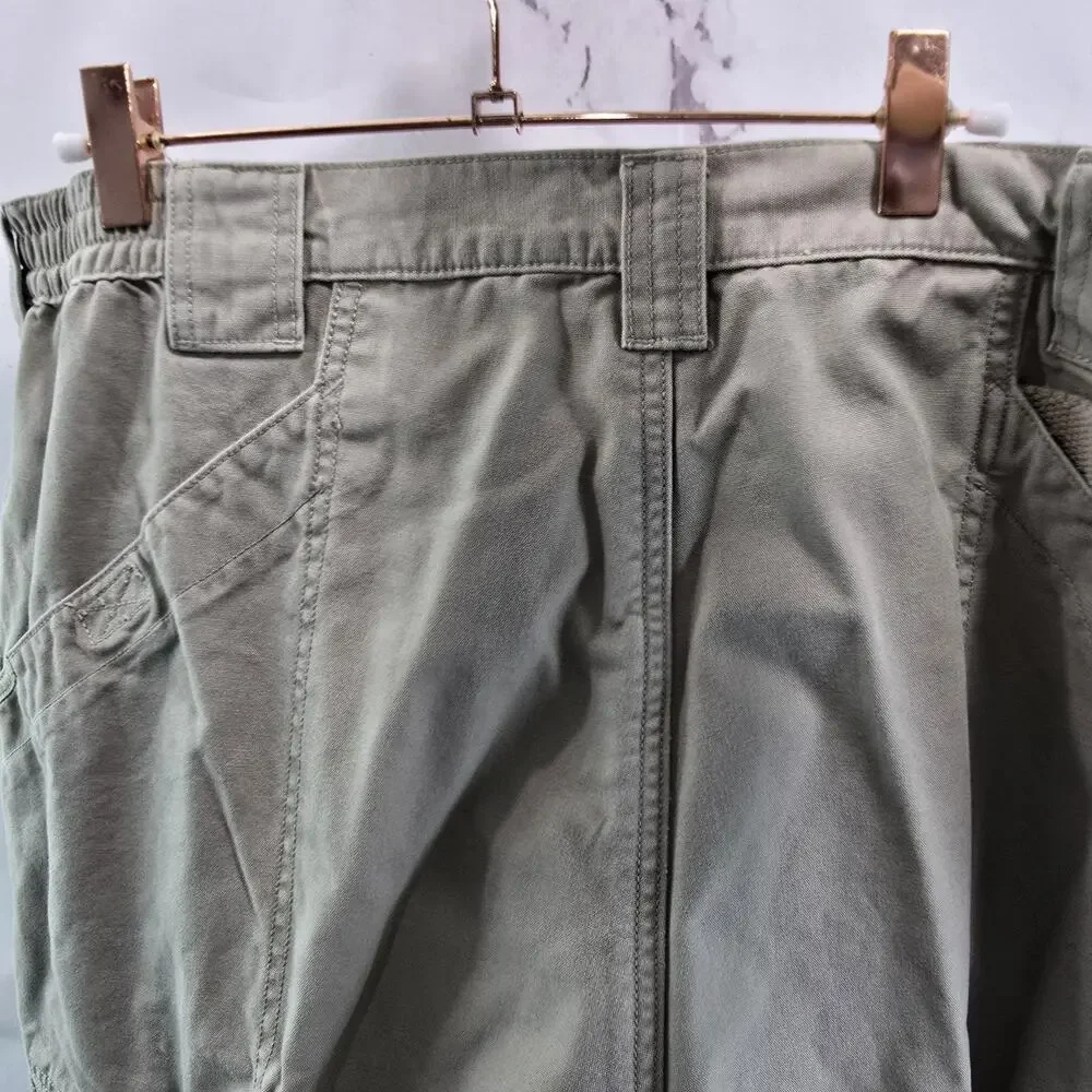 511 Tactical Pants Mens 40 X 34 Khaki Tan Cotton Canvas Heavyweight 74251 5.11
